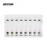 C9010 8 Channel Smart Fast Beston   AA AAA Rechargeable Charger USB Charger