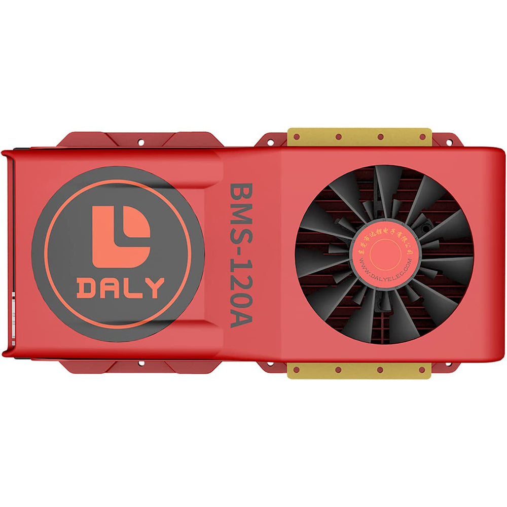 Daly smart bms Li-ion 10S 36V 120A bluetooth BMS FAN board 50 120 209