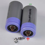 2pcs 3.2V Rechargeable LiFePO4 Battery 5000mAh 32650 Li Ion Polymer Battery Pack
