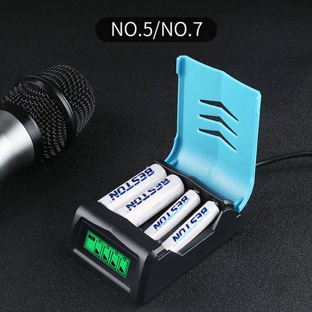 고품질 LCD 디스플레이 고속 충전기 Beston C9001 AA/AAA Ni-MH 배터리용