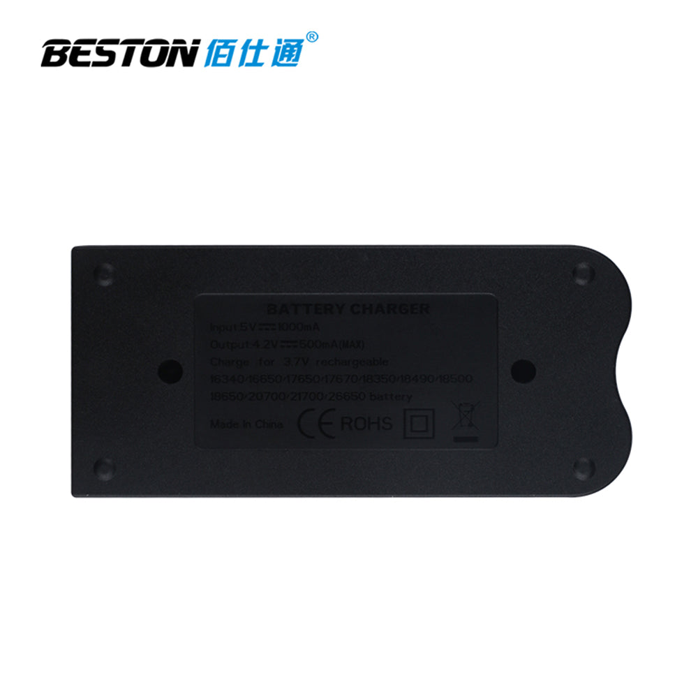 빠른 스마트 배터리 충전기 3.7V 4.2V 2 슬롯 충전기, 18650 21700 32700 26650 16430 충전식 배터리용 최신 제품