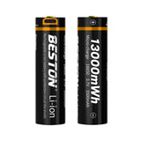 3.6V 18650 USB Rechargeable Lithium Battery Beston  3500mAh Li-ion Batteries for Flashlight