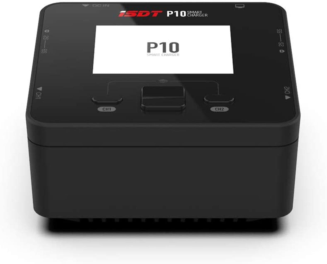 Cargador de equilibrio de batería Lipo P10 400W 16A ISDT DC 250WX2 Dual para modelos RC 1-6S Li-ion Life NiCd NiMH LiHV PB