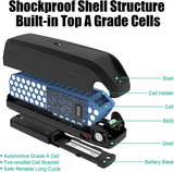 52V 20Ah lithium-ion Battery Pack Ebike Battery With 40A BMS USB XT60 For 50W To 1500W Motor S039-5