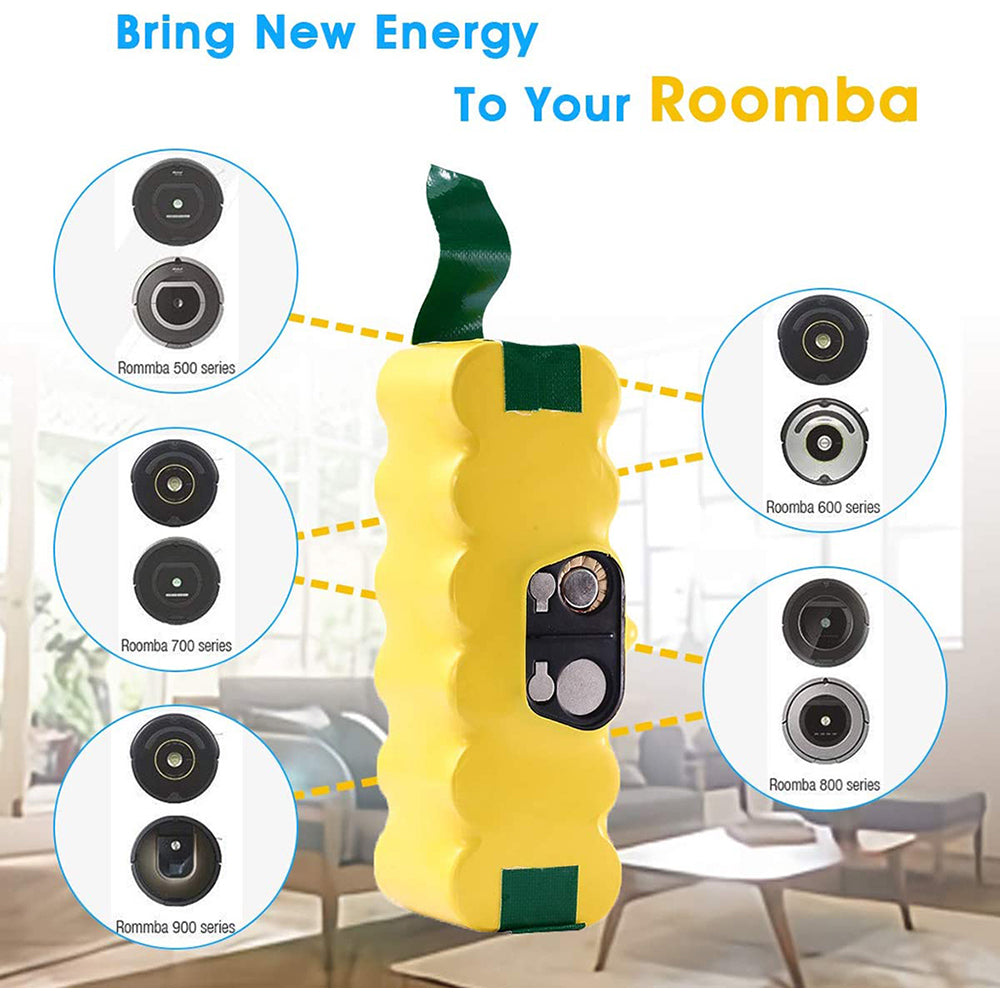 14.4V 4.5Ah 배터리, Roomba R3 500 600 700 800 900 시리즈 500 510 531 535 호환
