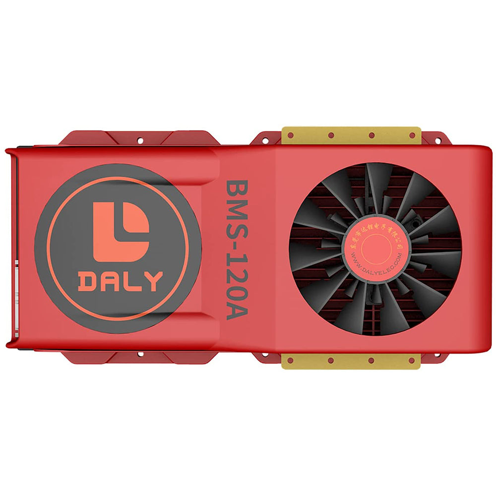 Daly smart bms Lifepo4 12S 36V 120A bluetooth BMS FAN board 50 120 209