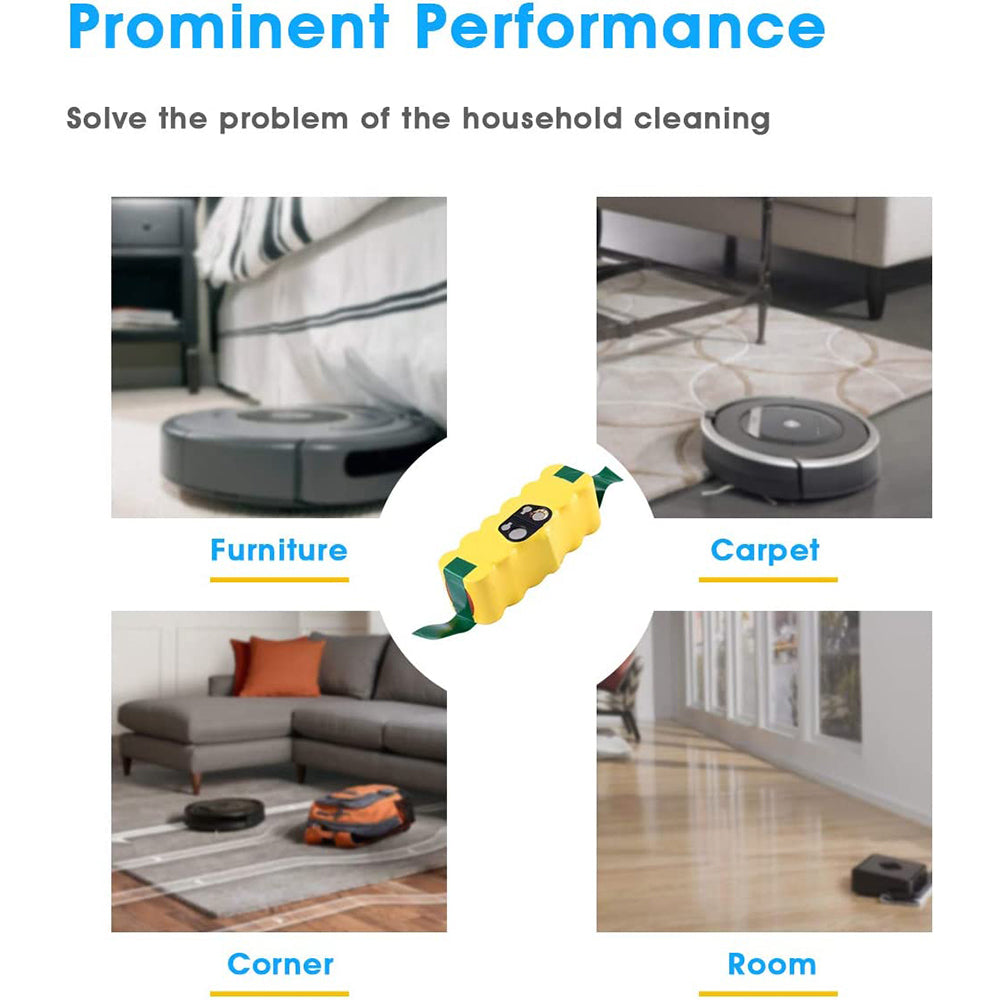 バッテリー 14.4V 4.5Ah Roomba R3 500 600 700 800 900シリーズ対応 交換用バッテリー