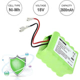 18V 2600mAh Replacement Battery Compatible with Shark SV780-N XB780N SV760 Series SV780N
