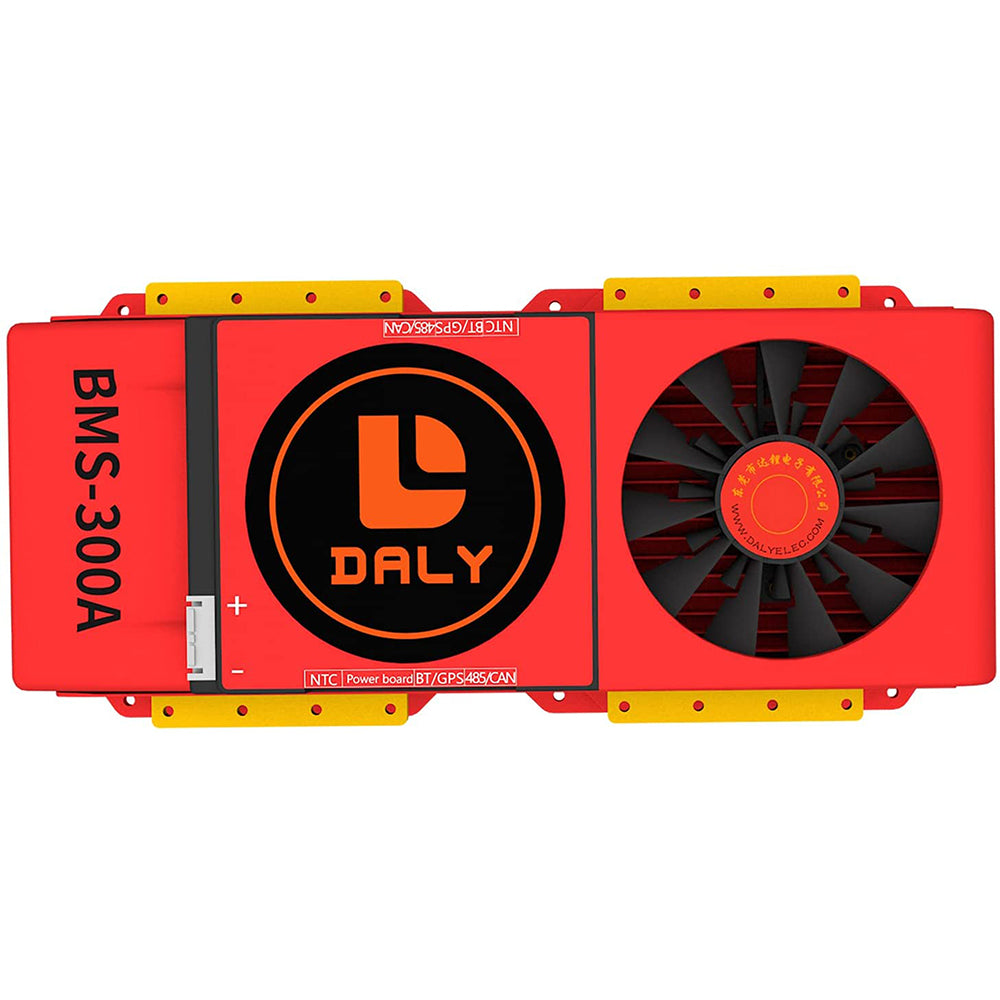 Daly smart bms Li-ion 7S 24V 300A bluetooth BMS FAN board 52130257