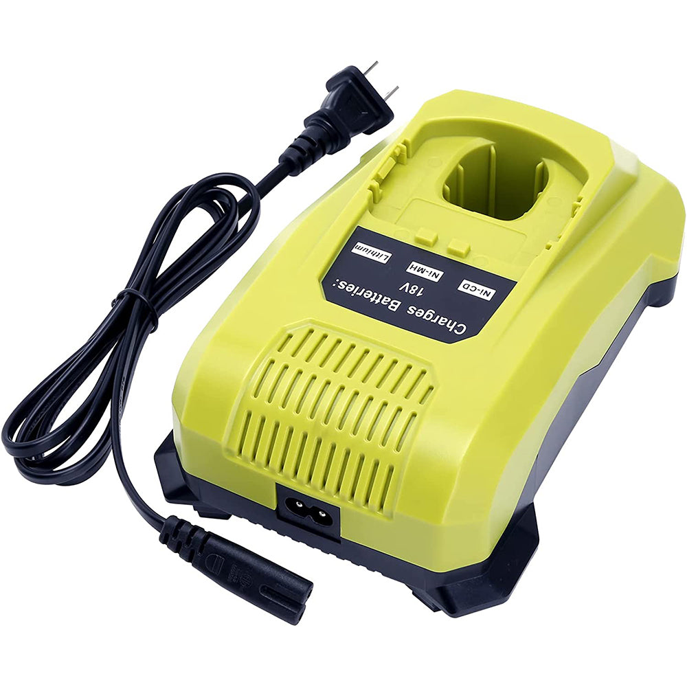 Battery charger compatible with Ryobi 12V-18V One+ Lithium-Ion NiCad NiMh Battery P102 P108 P189 P197 P103HP Battery PBP002 PBP005