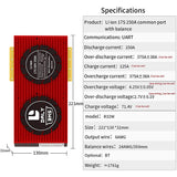 Daly smart bms Li-ion 17S 60V 250A  bluetooth BMS board 32130221