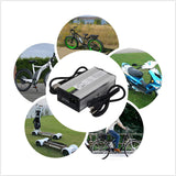 54.6V 4A Charger Electric Bike Charger 48V Li-ion Battery Charger for 48V Scooter E-Bike Boat Motorcycle Ezgo Battery Charger XLR
