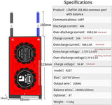 Daly smart bms LifePO4 16S 48V 40A bluetooth BMS board 18 66 128