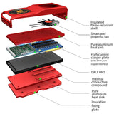 Daly smart bms Li-ion 3S 12V 150A bluetooth BMS FAN board