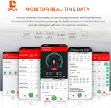 Daly smart bms LifePO4 16S 48V 40A bluetooth BMS board 18 66 128