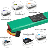 12V 4000mAh Ni-Mh Battery Pack for Neato Botvac Series and Botvac D Series 70e 75 80 85 D75 D80 D85 Robot Vacuum Cleaner