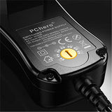 PChero 24W universal power supply with 8 removable DC plugs for 3V-12V house electronics and USB devices - 2000mA Max