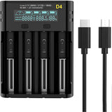 18650 charger Universal Battery Charger for 18650 18350 17670 16340 14500 3.7v Li-Ion NI-MH battery