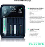 UT4 universal battery charger Battery charger for Li-Ion / IMR / INR / battery NI-MH / NI-Cd A AA AAA AAAA C SC D LiFePO4 battery
