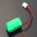 Ni MH button battery with plug 4.8 V 80 MAH PLC emergency power supply