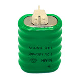 Ni MH button battery 6 / V150H 7.2V 150MAH for PLC emergency power supply 3P