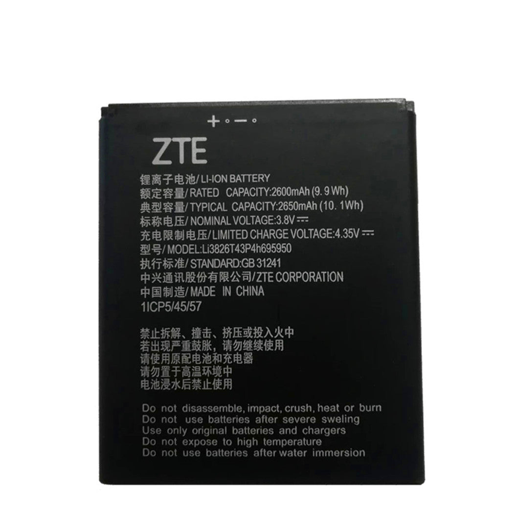3.8v 2600mAh lithium-ion battery for ZTE Blade A5 2019