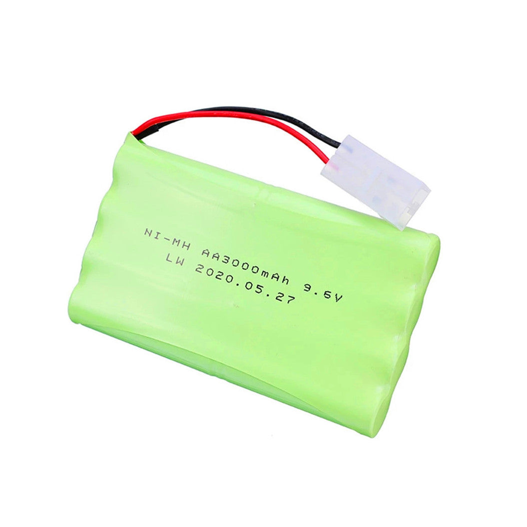 9.6V 3000mAh Oplaadbare Batterij voor RC Boten, RC Auto's en Tank Speelgoed