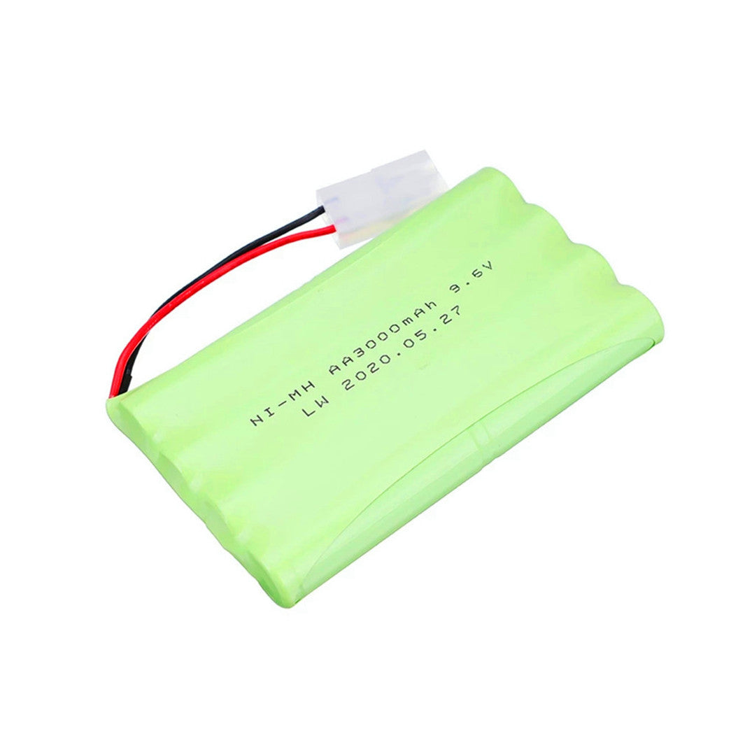 9.6V 3000mAh rechargeable battery for remote control boats, remote control cars, tank toys