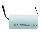 10 pieces 1.2V 3200mAh Ni-CD Rechargeable Battery for Flashlight Mobile Energy Battery Cell