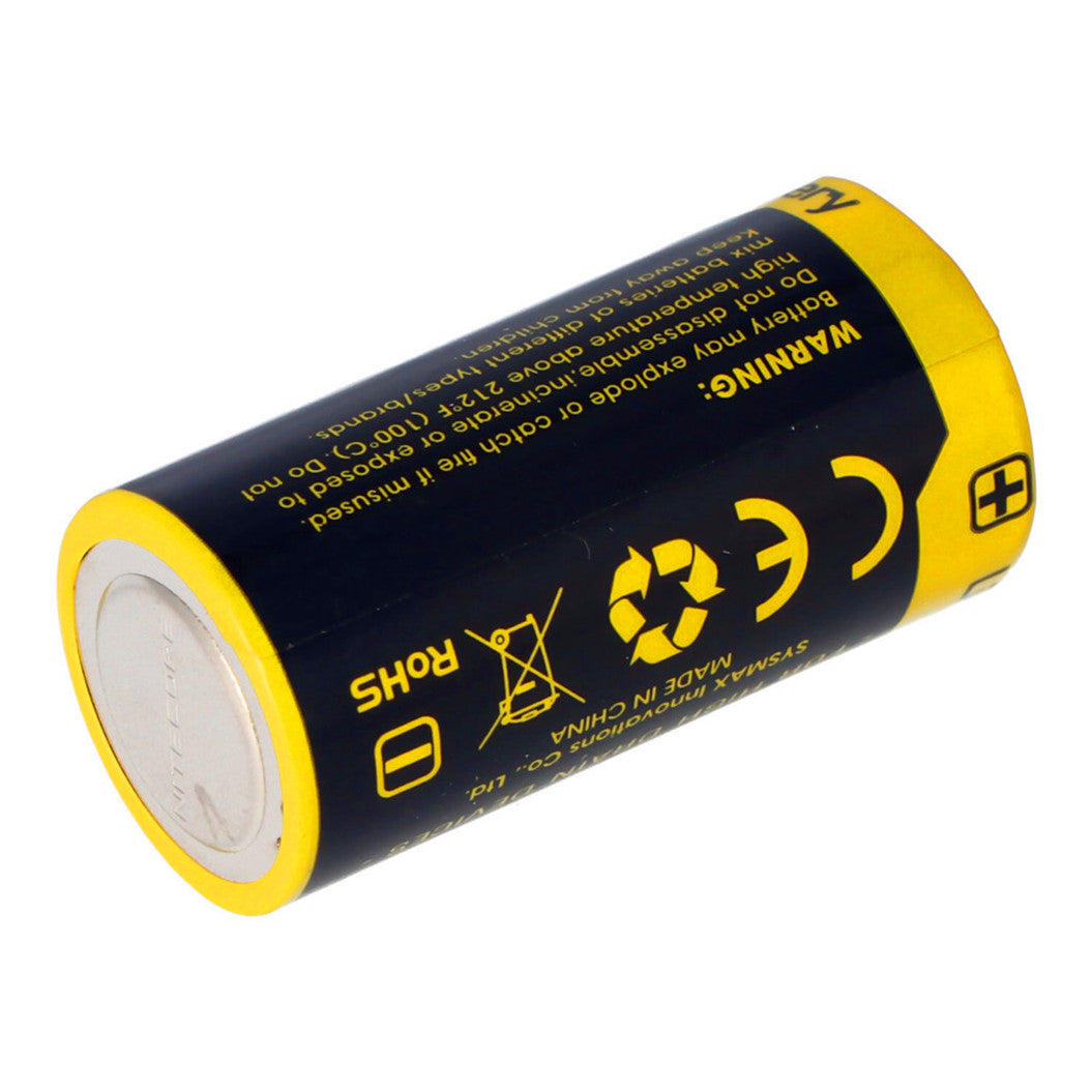 3.7V 650mAh CR123A 16340 Li-ion 2 / 3A battery for cell lamp