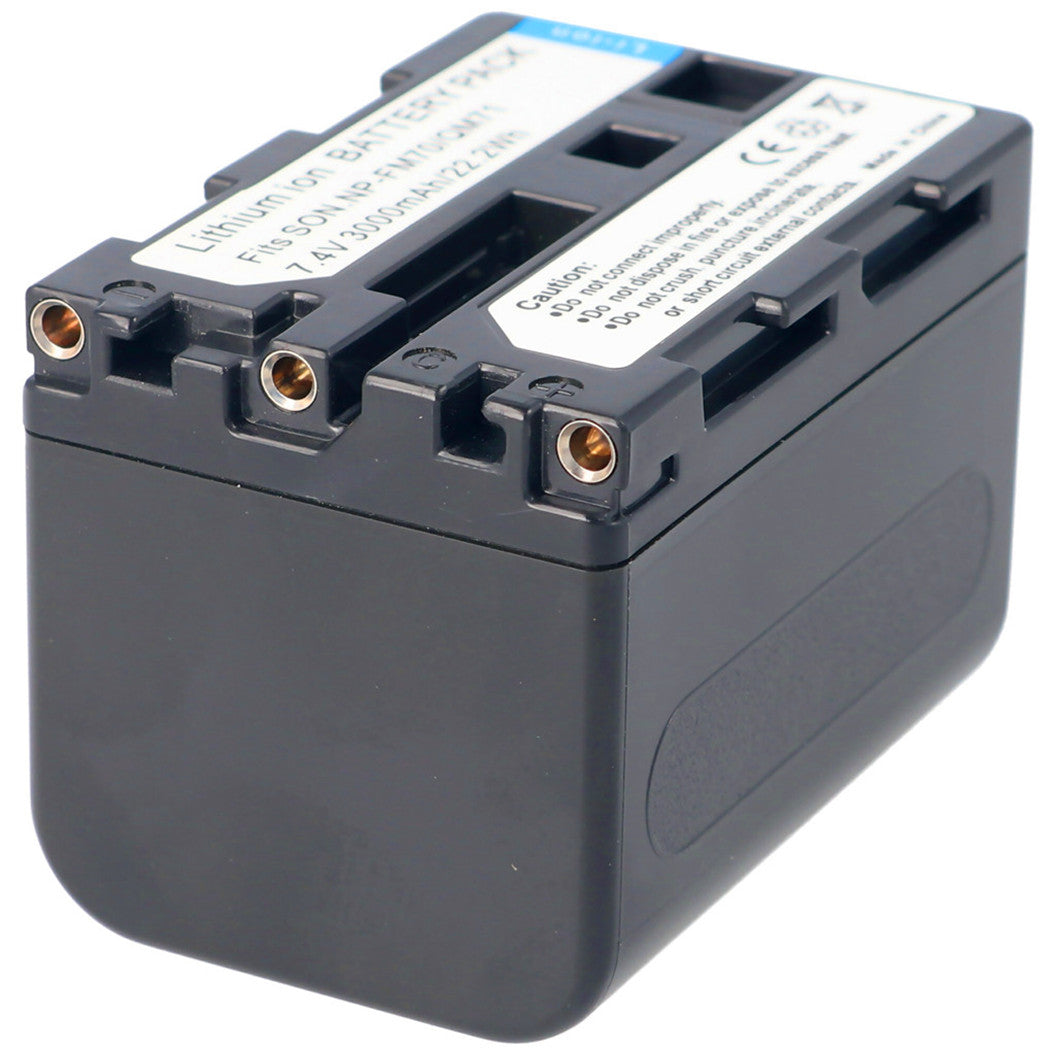Bateria de Lítio 7.2-7.4V 2500-3000mAh para Sony NP-QM70, Sony NP-QM71