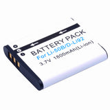 3.7v 1800mah lithium-ion battery for Olympus VR-340 1010 1020 1030SW TG 610 620 630 810 X