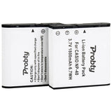 2 pieces 3.7v 1800mAh np40 lithium-ion battery for Casio ex z30 / p700 pm200