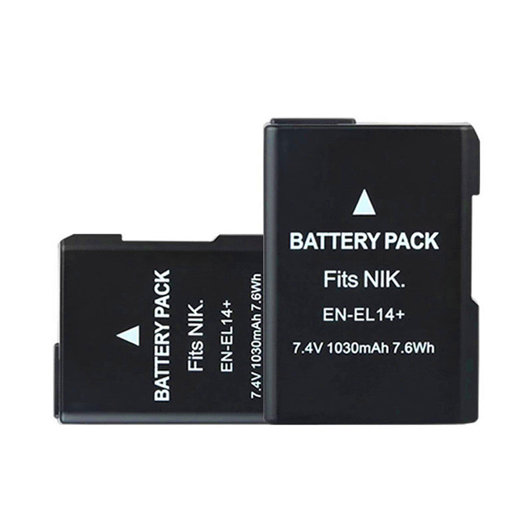 2PCS 8.4v 1030mAh EN-EL12 lithium-ion battery for p7200 p7100 d5100 d5200 d3300