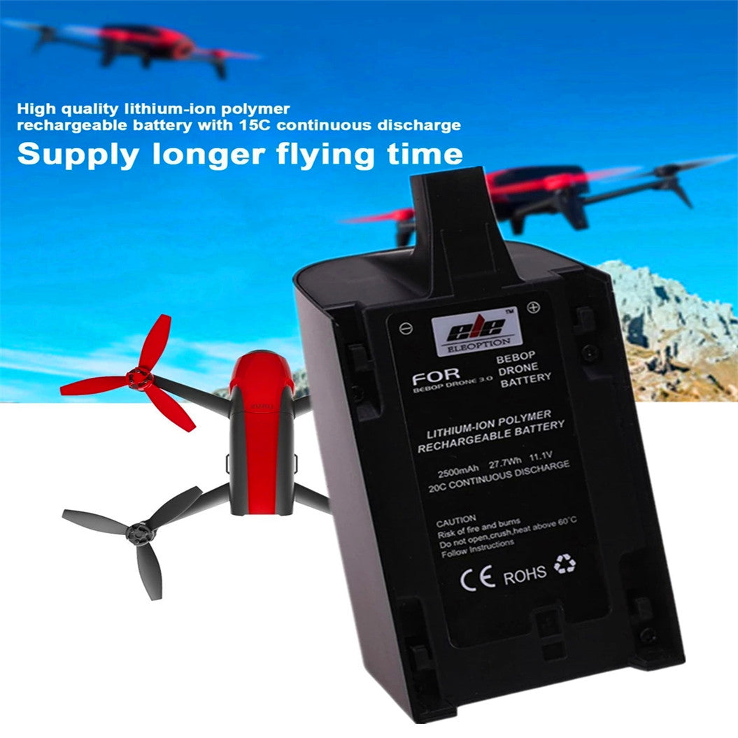 11.1V 2500mAH Li-Polymer Battery For Parrot Bebop Drone 3.0