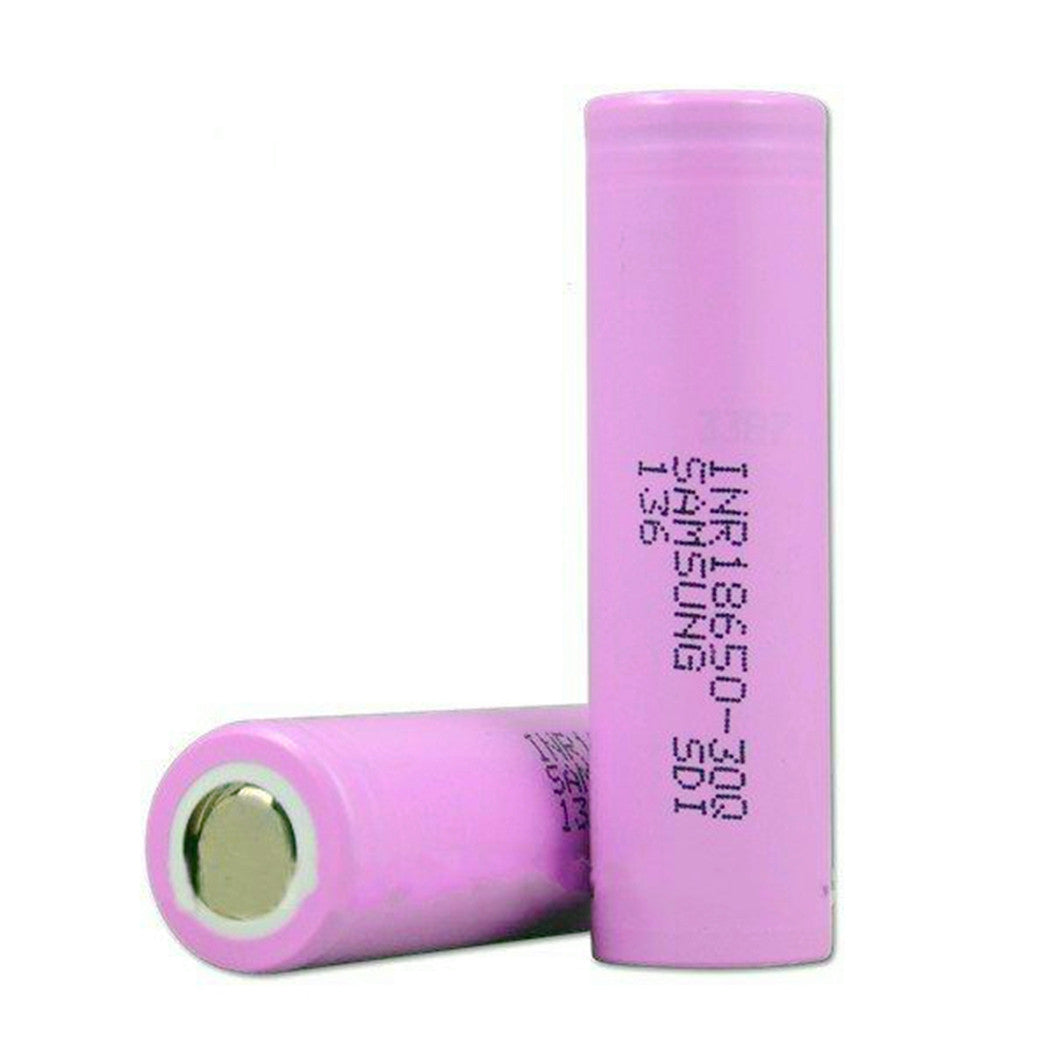 2個セット INR18650-30Q 3000mAh 20A フラットトップ保護付き 18650 リチウムイオンバッテリー
