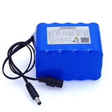 Liitokala 18650 Li-ion battery 12.6 V 10000 mAh with BMS Circuit Protection Board DC 5.5 * 2.1 mm emergency power supply