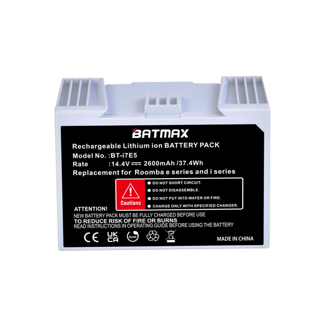 14.4V 2600mAh lithium ion battery for iRobot Roomba e5 i7