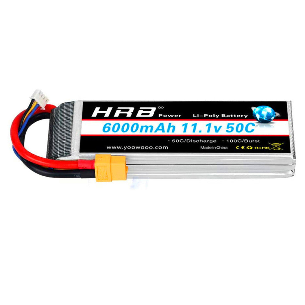 11.1V 6000mAh with XT60 connector for RC Hobby RC Car RC Helicopter RC Airplane RC Boat