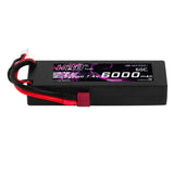 6000 mAh Lipo battery 7.4V 60C 2S with female T-connector Battery for RC Car Airplane Helicopter