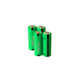 10pcs 2/3 AAA battery 400mah 1.2V nimh 2 3 AAA rechargeable batteries flat top for solar light toys