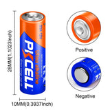 50PCS 12V 23A 23AE 23GA Alkaline Dry Batteries For LED light, keyless car remote control, sex toys