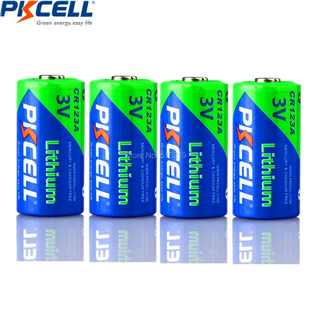 5pcs 2 / 3A battery 16430 CR123A CR17345 (CR17335) 1500mAh 3V photo lithium battery for Camera, Medical equipment