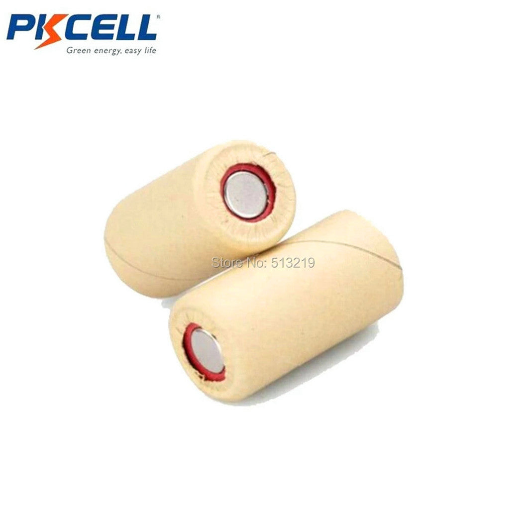 30 Peças Bateria Recarregável 2200mAh 1.2V NiCd Sub C para Ferramentas Elétricas - Envolta em Papel (Topo Plano) 10C Alta Descarga SC