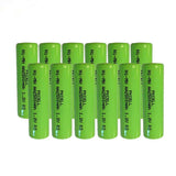 12pcs 1.2v 2500mah NI MH AA rechargeable battery