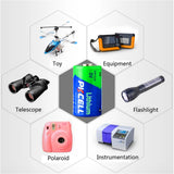 10PCS  3v 850mah Lithium Battery for Camera Medical Equipment Lamp Radio