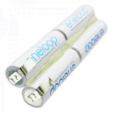 2 pieces L2x2 4,8 / 2000 with LF-U battery pack eneloop standard (formerly Sanyo eneloop standard) AA rod