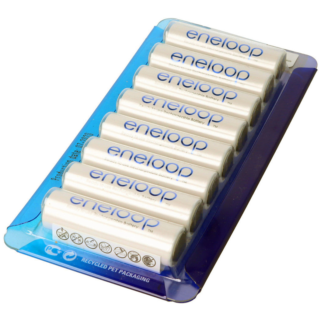 Baterias Eneloop 1.2V 1900mAh (Pacote com 8 Peças)