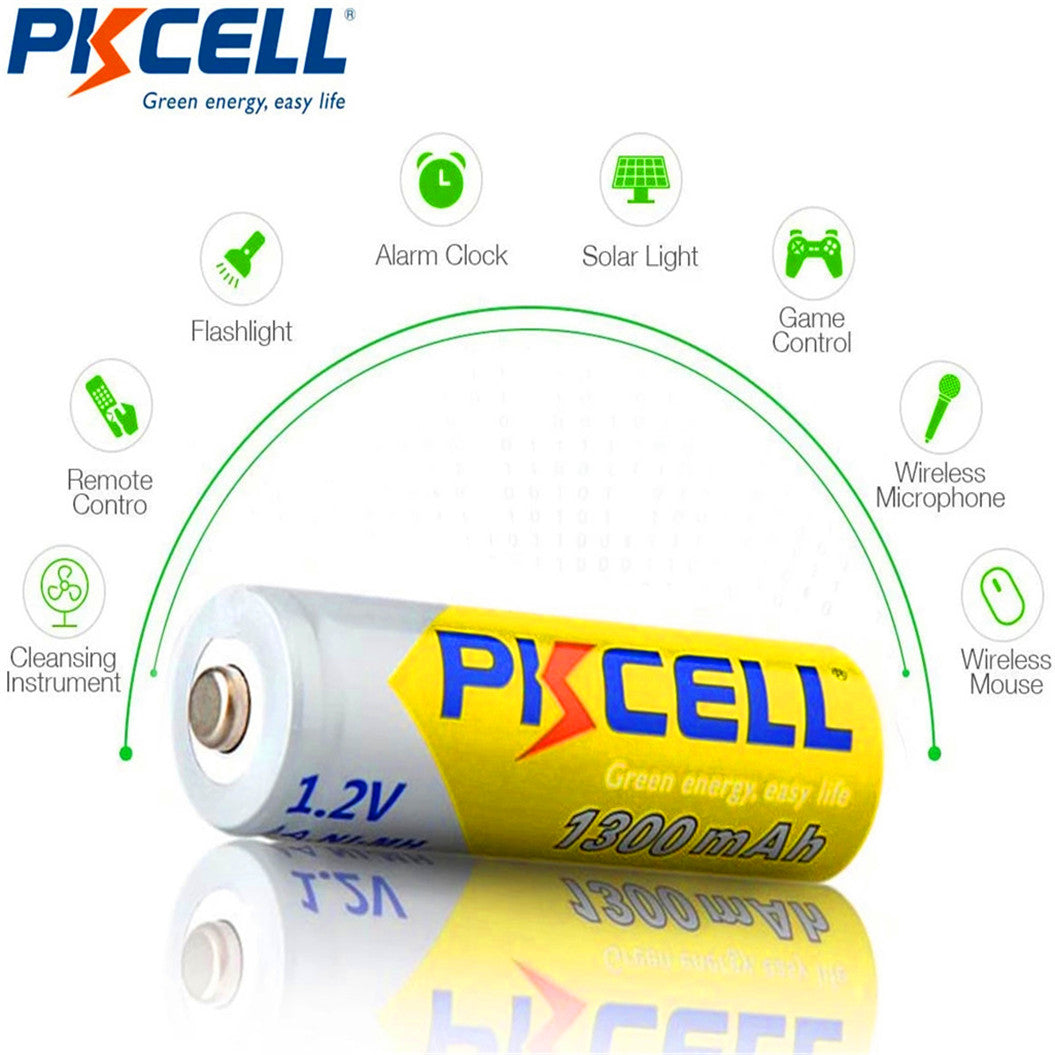 20pcs AA 1.2V 1300mAh battery for Digital camera, portable video, game,flashlight