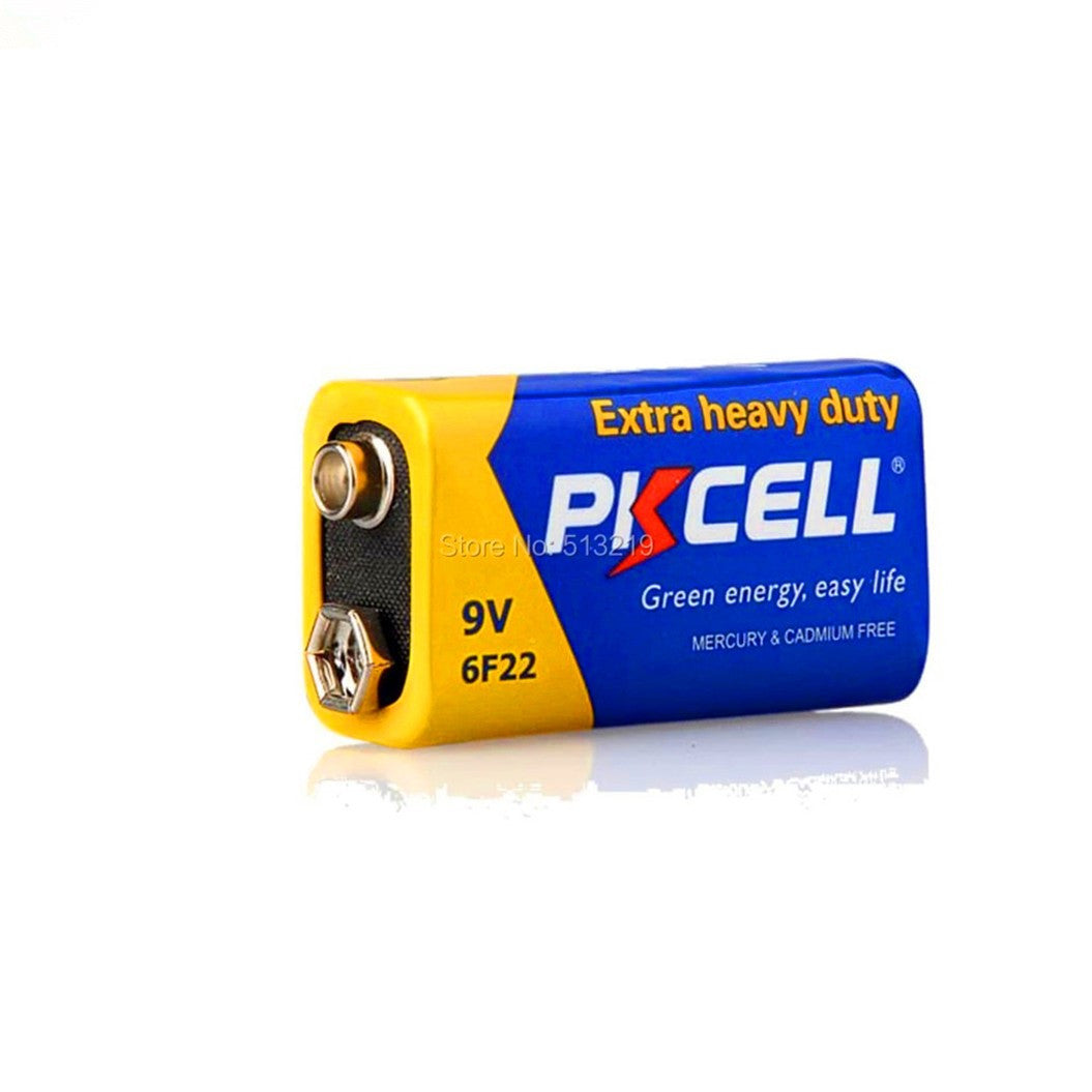 12個セット 9Vバッテリー 6F22 ワイヤレスマイク、エレクトリックギター、ワイヤレスドアベル、体温計用